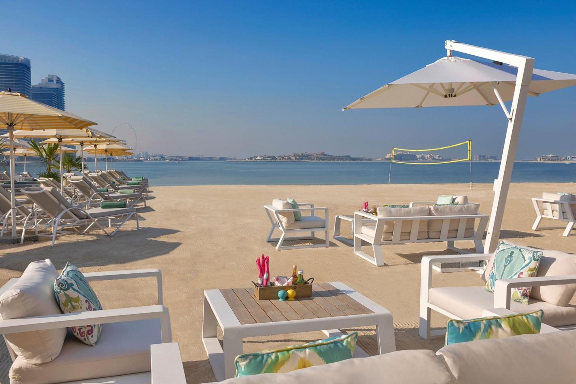 Marriott Resort Palm Jumeirah, Дубай Экстерьер фото Beach at Jumeirah Beach Hotel