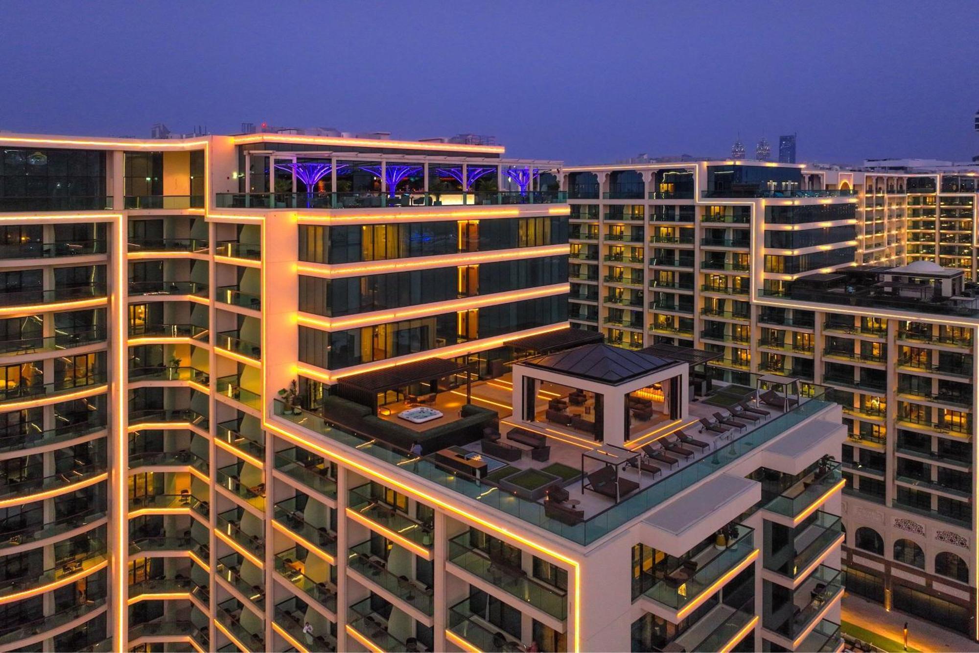 Marriott Resort Palm Jumeirah, Дубай Экстерьер фото The Address, Dubai Marina
