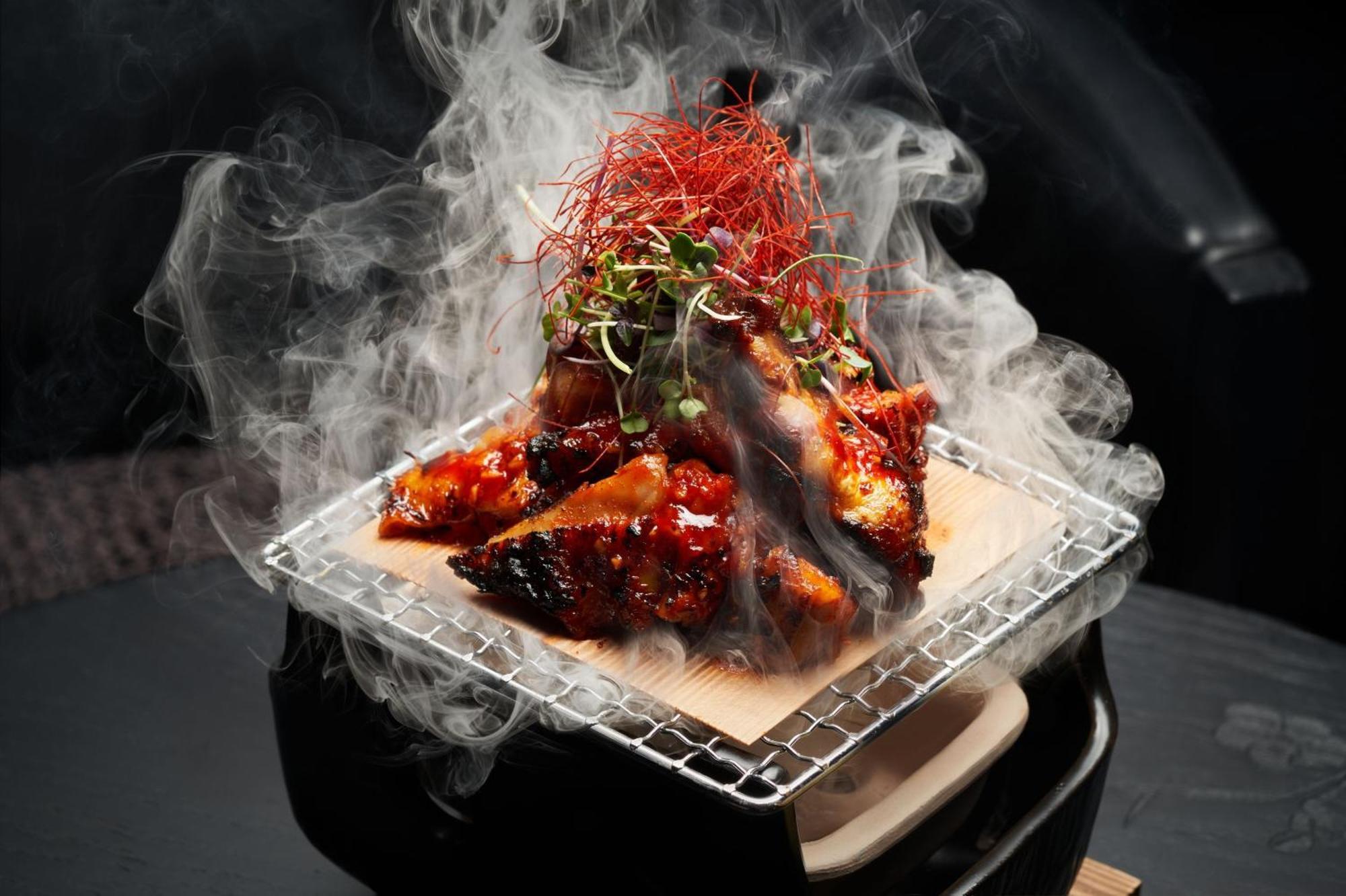 Marriott Resort Palm Jumeirah, Дубай Экстерьер фото Smoked eel
